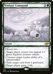 Verdant Command (MH2-359) - Modern Horizons 2: (Showcase)