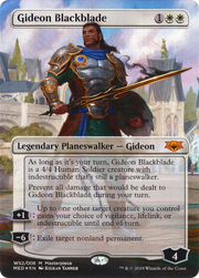 Gideon Blackblade (MED3-WS2) - Mythic Edition (Borderless) Foil