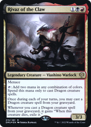 Rivaz of the Claw (PRE-215S) - Dominaria United Promos Foil