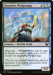 Quandrix Pledgemage (STX-219) - Strixhaven: School of Mages Foil