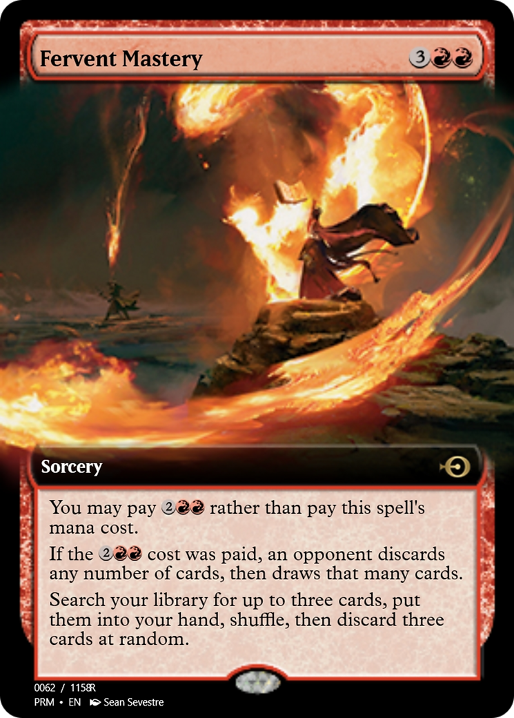 Fervent Mastery (PRM-90096) - Magic Online Promos