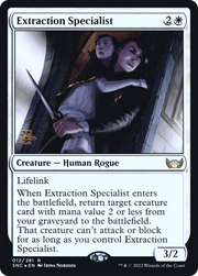 Extraction Specialist (PRE-12S) - Streets of New Capenna Promos Foil