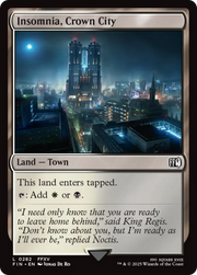 Insomnia, Crown City (FIN-282) - FINAL FANTASY