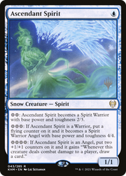 Ascendant Spirit (PPKHM-43P) - Kaldheim Promos: (snow)