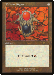 Rakdos Signet (SLD-289) - Secret Lair Drop Etched Foil