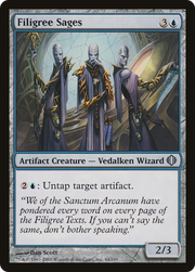 Filigree Sages (ALA-044) - Shards of Alara Foil