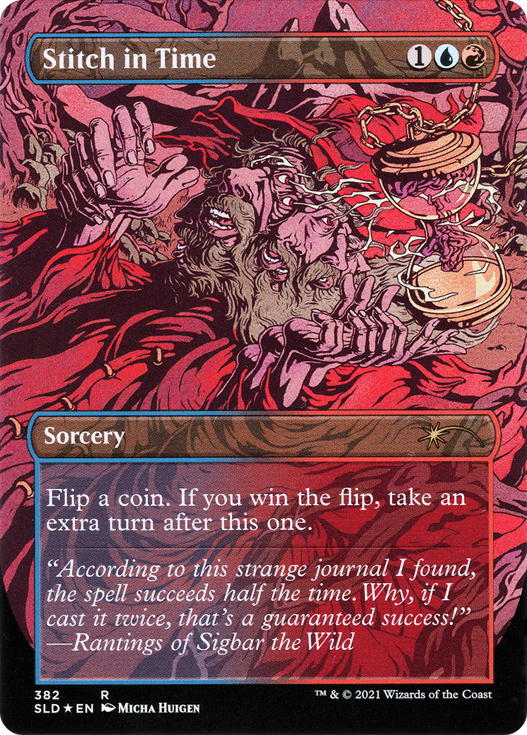 Stitch in Time // Stitch in Time (SLD-382) - Secret Lair Drop (Borderless) Foil