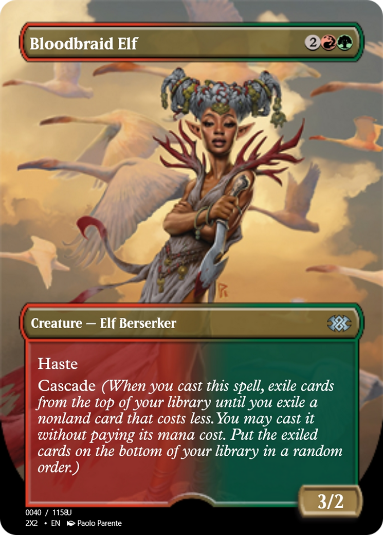 Bloodbraid Elf (PRM-102293) - Magic Online Promos Foil