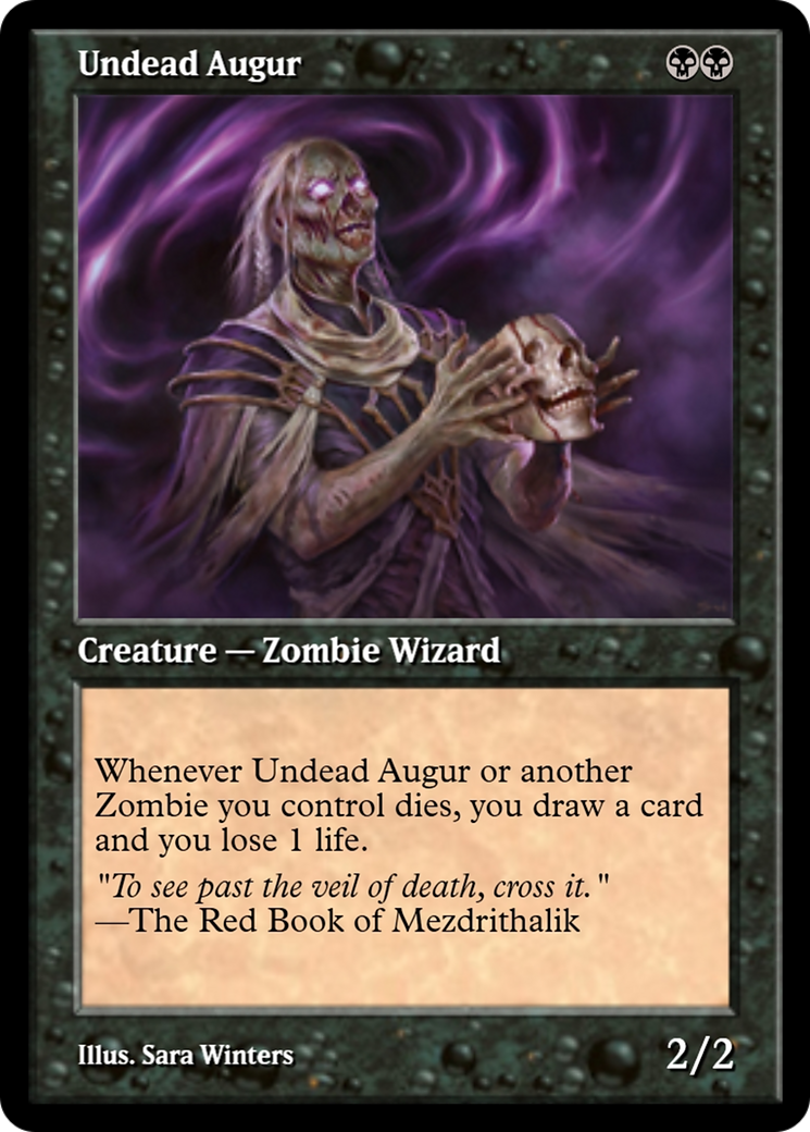 Undead Augur (PRM-91271) - Magic Online Promos