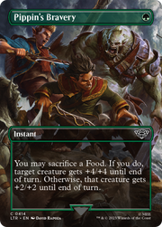 Pippin's Bravery (LTR-414) - The Lord of the Rings: Tales of Middle-earth (Borderless) Foil