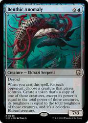 Benthic Anomaly (M3C-046) - Modern Horizons 3 Commander: (devoid) Foil