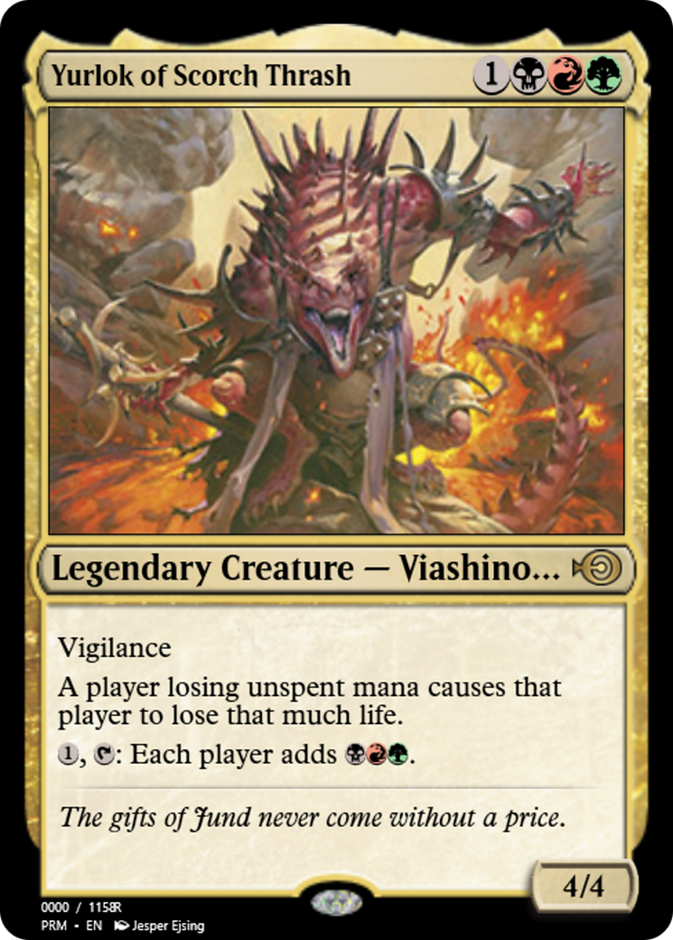 Yurlok of Scorch Thrash (PRM-86352) - Magic Online Promos Foil