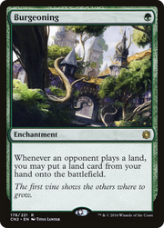 Burgeoning (CN2-178) - Conspiracy: Take the Crown Foil