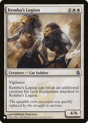 Kemba's Legion (LIST-MBS-9) - The List