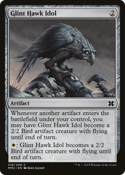 Glint Hawk Idol (MM2-216) - Modern Masters 2015 Foil