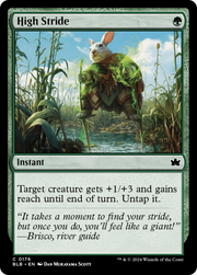 High Stride (BLB-176) - Bloomburrow Foil