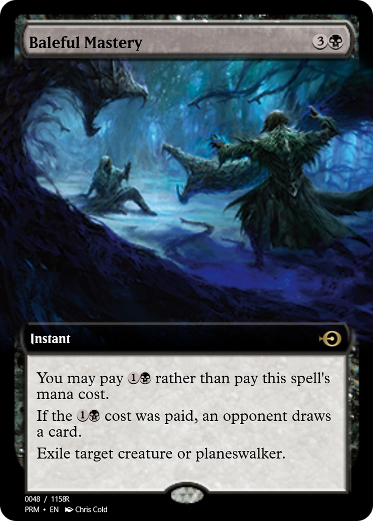 Baleful Mastery (PRM-90068) - Magic Online Promos