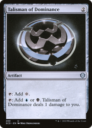 Talisman of Dominance (SCD-280) - Starter Commander Decks