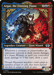 Aegar, the Freezing Flame (MUL-031) - Multiverse Legends: (Showcase)