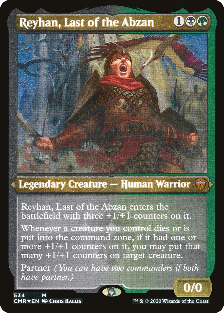 Reyhan, Last of the Abzan (CMR-534) - Commander Legends Foil