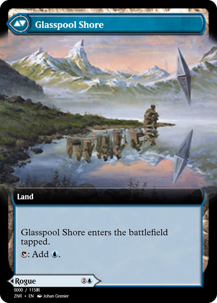 Glasspool Mimic // Glasspool Shore (PRM-83872) - Magic Online Promos Foil