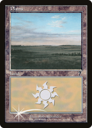 Plains (7ED-343★) - Seventh Edition Foil