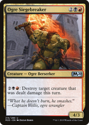 Ogre Siegebreaker (M20-215) - Core Set 2020 Foil