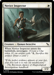 Novice Inspector (MKM-029) - Murders at Karlov Manor