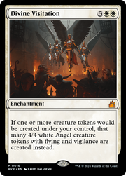 Divine Visitation (RVR-016) - Ravnica Remastered Foil