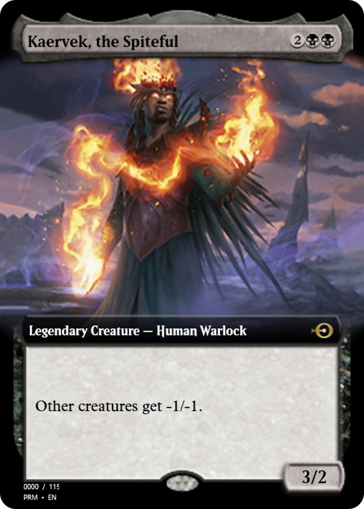 Kaervek, the Spiteful (PRM-82014) - Magic Online Promos Foil