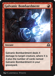 Galvanic Bombardment (SIR-157) - Shadows over Innistrad Remastered