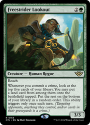 Freestrider Lookout (PPOTJ-163) - Outlaws of Thunder Junction Promos