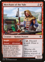 Merchant of the Vale // Haggle (ELD-131) - Throne of Eldraine Foil