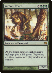 Verdant Force (9ED-278★) - Ninth Edition Foil