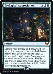 Ecological Appreciation (PRE-128S) - Strixhaven: School of Mages Promos Foil
