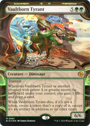 Vaultborn Tyrant (BIG-061) - The Big Score: (Showcase) Foil