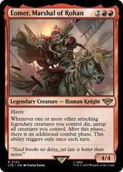 Éomer, Marshal of Rohan (LTR-120) - The Lord of the Rings: Tales of Middle-earth Foil