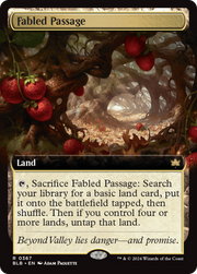 Fabled Passage (BLB-367) - Bloomburrow: (Extended Art)
