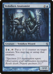 Vedalken Anatomist (MBS-036) - Mirrodin Besieged Foil