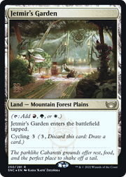 Jetmir's Garden (PRE-250) - Streets of New Capenna Promos Foil
