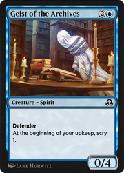 Geist of the Archives (SIR-072) - Shadows over Innistrad Remastered