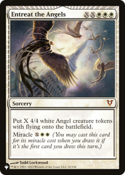 Entreat the Angels (LIST-AVR-20) - The List: (miracle) Foil