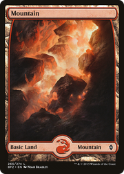Mountain (BFZ-265) - Battle for Zendikar Foil