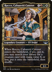Rocco, Cabaretti Caterer (SNC-332) - Streets of New Capenna: (Showcase) Foil