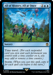 All of History, All at Once (WHO-639) - Doctor Who Foil