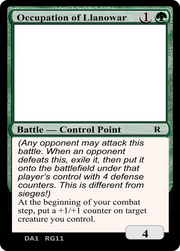 Occupation of Llanowar (UNK-RG11) - Unknown Event