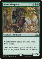 Beast Whisperer (PPELD-123P) - Guilds of Ravnica Promos Foil