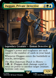 Duggan, Private Detective (WHO-1000) - Doctor Who: (Extended Art) Foil