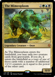 The Mimeoplasm (PZ1-114) - Legendary Cube Prize Pack Foil