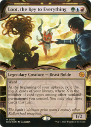 Loot, the Key to Everything (BIG-062) - The Big Score: (Showcase) Foil